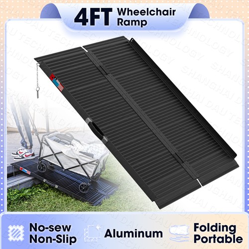 Aluminum folding loading - 4',