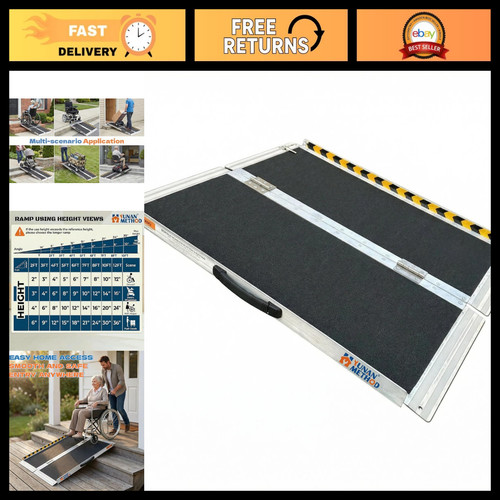 3ft portable wheelchair ramp - wheelchair,