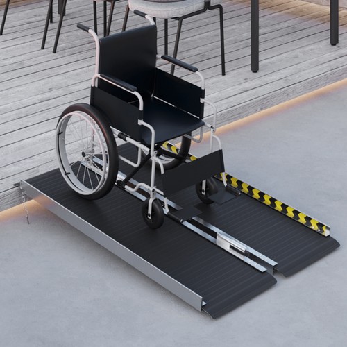 122 73cm wheelchair ramp - x,