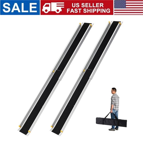 8ft folding wheelchair - wheelchair, ramp