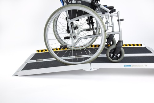 Portable wheelchair ramp - portable,