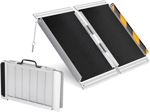 Portable wheelchair ramp - wheelchair,
