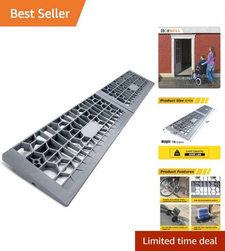 Modular wheelchair threshold - modular,