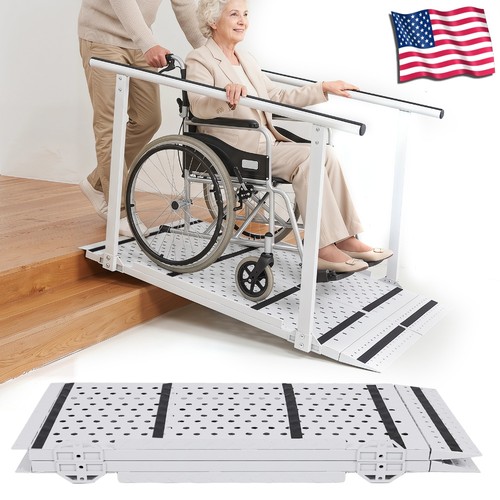 Wheelchair ramp with - ramp,