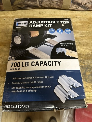 Adjustable top ramp - ramp, kit