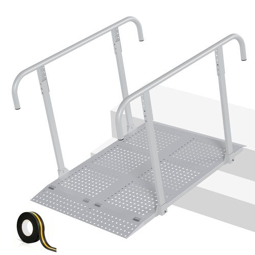 Adjustable wheelchair ramp - wheelchair,