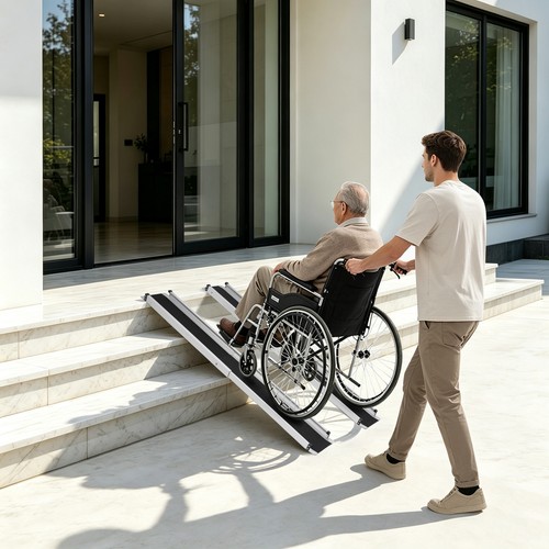Wheelchair ramp aluminum alloy - aluminum,