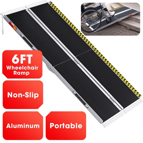 6ft portable wheelchair ramp - wheelchair,