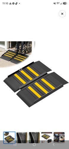 Portable wheelchair ramp - portable, 2ft