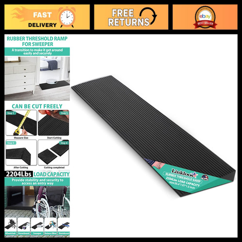 Adjustable rise rubber - 1.5",