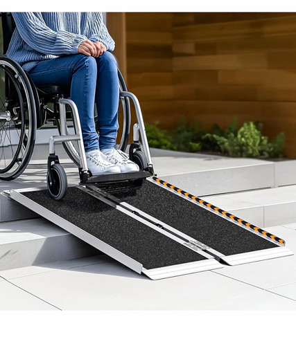 Fold aluminum wheelchair - bi-fold,