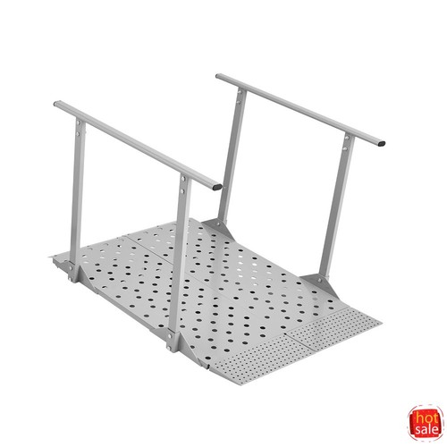 Wheelchair ramp with - wheelchair,