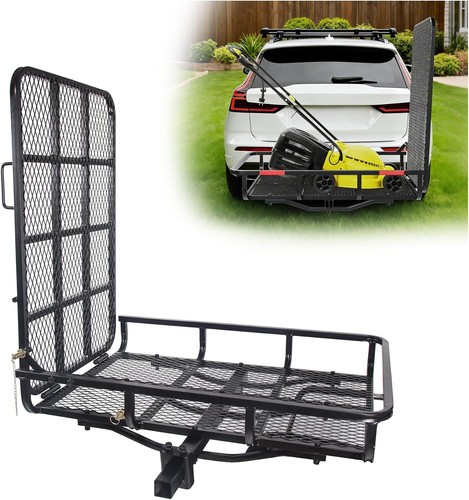 Basket hitch hauler - w/, ramp