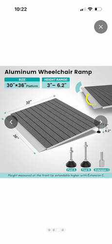 Aluminum solid platform - aluminum,