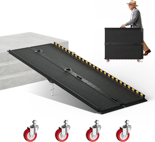Aluminum wheelchair ramp - aluminum,